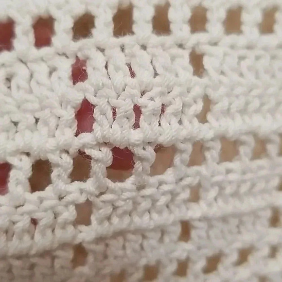 {Joíe} Coachella Amal Crochet Fringe Top in Cream in Size XXS - Picture 14 of 14